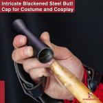 Hand Forged Viking Spangenhelm Steel Throwing Spear Cap