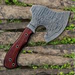 Viking Mini Damascus Steel Hatchet Axe