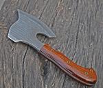 Viking Mini Damascus Steel Hatchet Axe