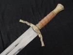 40” Viking Sword with Bronze Hilt and Sheath