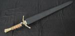 40” Viking Sword with Bronze Hilt and Sheath