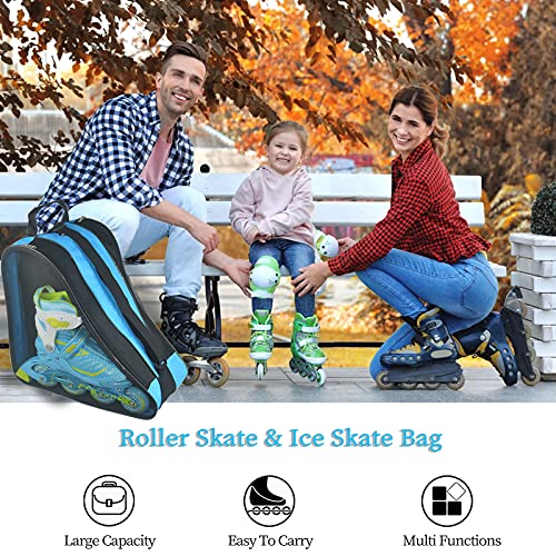 Adjustable Roller Skating Bag for Quad Skates & Accessories