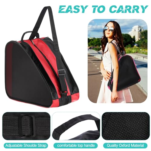 CHENGU Roller Skate Bag: Large Capacity, Adjustable Strap