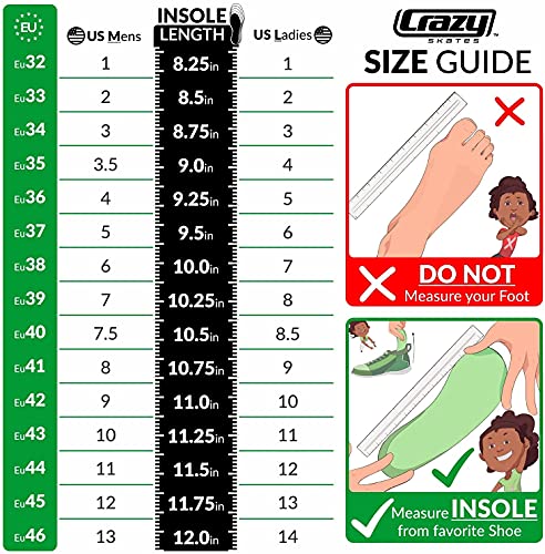 Crazy Skates Evoke - Stylish Suede Roller Skates