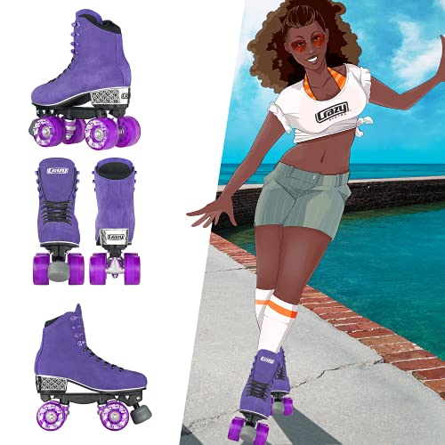 Crazy Skates Evoke - Stylish Suede Roller Skates