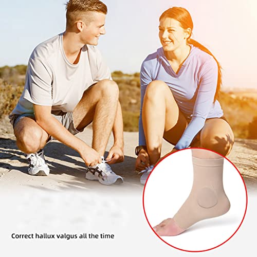 Gel Ankle Sleeves with Padded Skate Sock