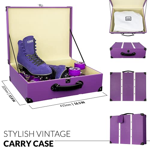 Crazy Skates Evoke - Stylish Suede Roller Skates