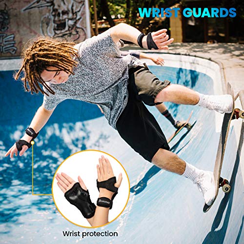 Professional Roller Skating Wrist Guards by BOSONER (1 Pair)