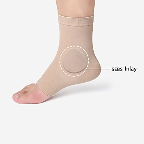Gel Ankle Sleeves with Padded Skate Sock