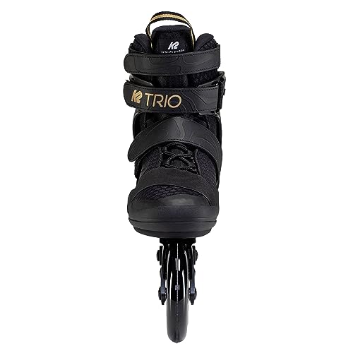 K2 Trio 110 Men's Inline Skates - Black/Gold