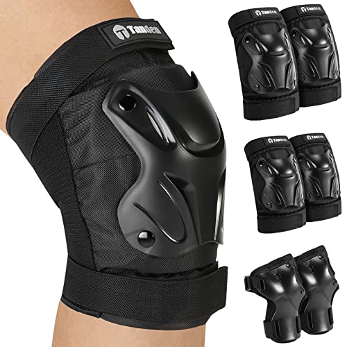 Adult Black Professional Roller Skating Protective Gear