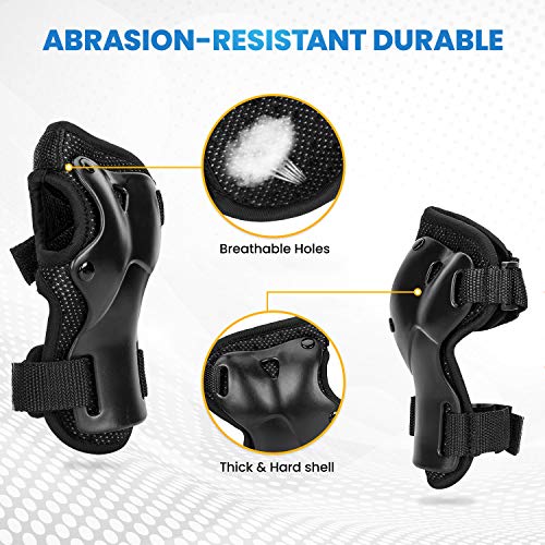 Professional Roller Skating Wrist Guards by BOSONER (1 Pair)