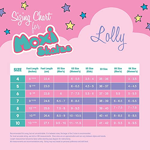 Moxi Lolly Fashion Quad Roller Skate | Floss Teal, Size 7