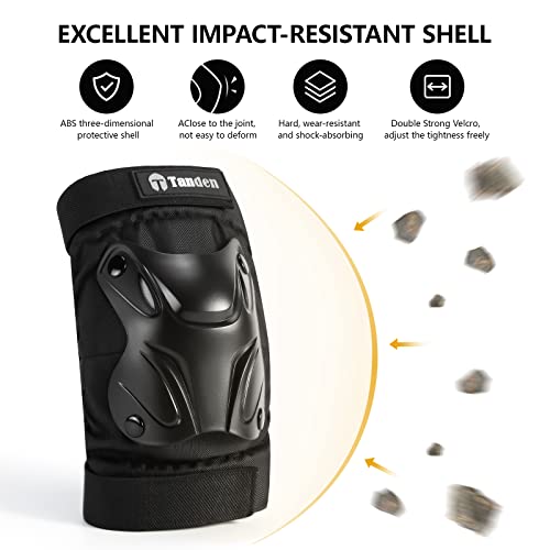 Adult Black Professional Roller Skating Protective Gear