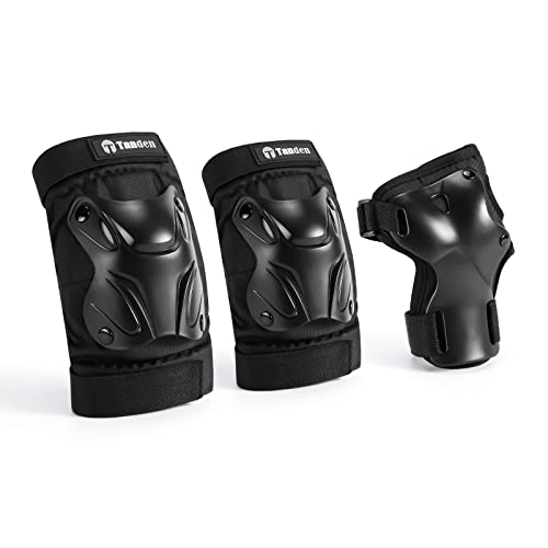 Adult Black Professional Roller Skating Protective Gear