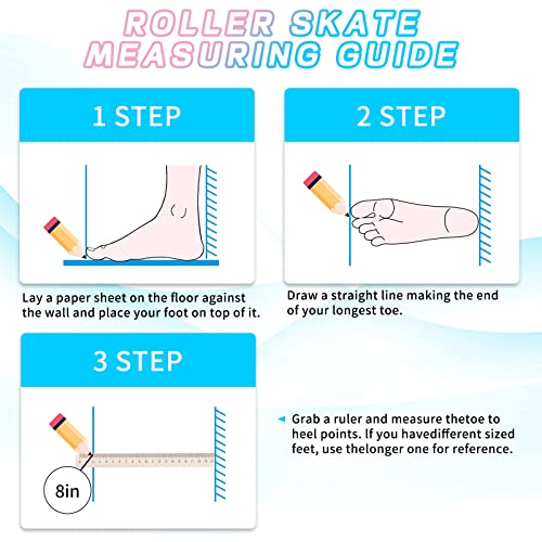 Women's High-top Roller Skates with Light up Wheels - Green