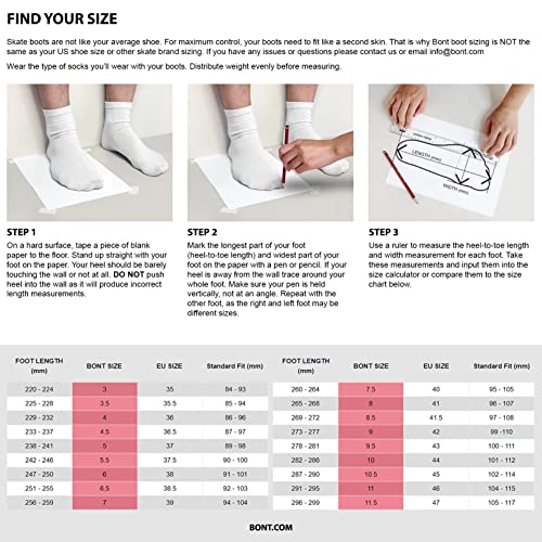 Bont Semi Race III Inline Skates - Black