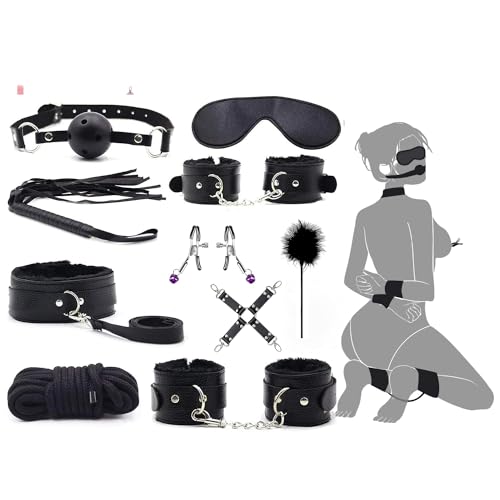 Adult Couples Restraint Sex Kit - Erotic Bedroom Toys