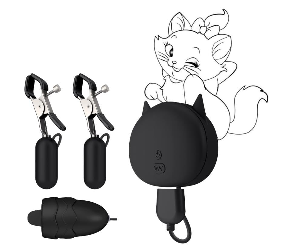 Adjustable Non-Piercing Nipple Clamps Set - Pleasure, Play