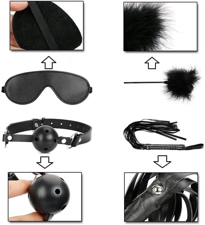 Adult Couples Restraint Sex Kit - Erotic Bedroom Toys