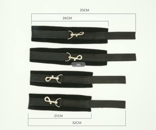 BDSM Bed Restraints Kit for Adult Couples