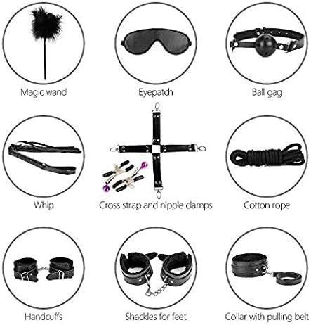 Adult Couples Restraint Sex Kit - Erotic Bedroom Toys