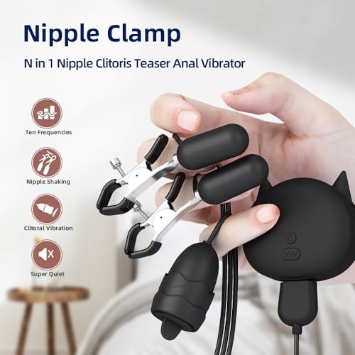 Adjustable Non-Piercing Nipple Clamps Set - Pleasure, Play