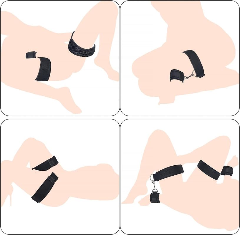 Couples' BDSM Restraints Set for Bedroom Intimacy