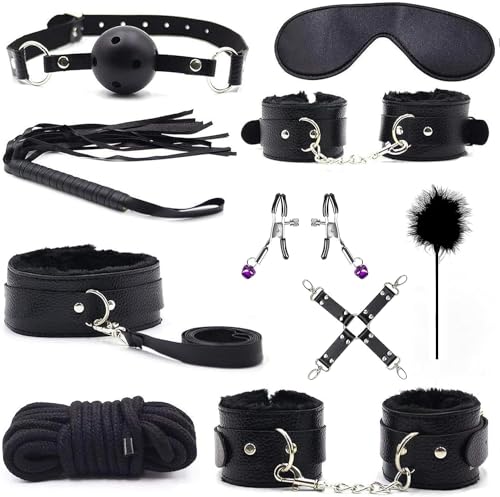 Adult Couples Restraint Sex Kit - Erotic Bedroom Toys