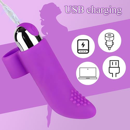 Travel Finger Vibrators - Waterproof Silicone Mini Vibrator