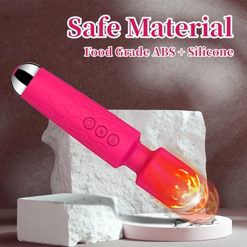 Deep Tissue Handheld Massager: 20 Modes, USB Rechargeable