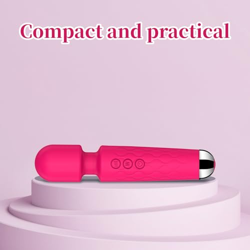 Deep Tissue Handheld Massager: 20 Modes, USB Rechargeable