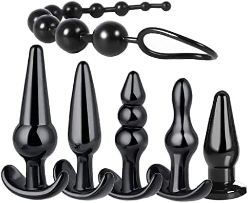 Sleek Silicone Anal Plug Gift Set for Men and Women