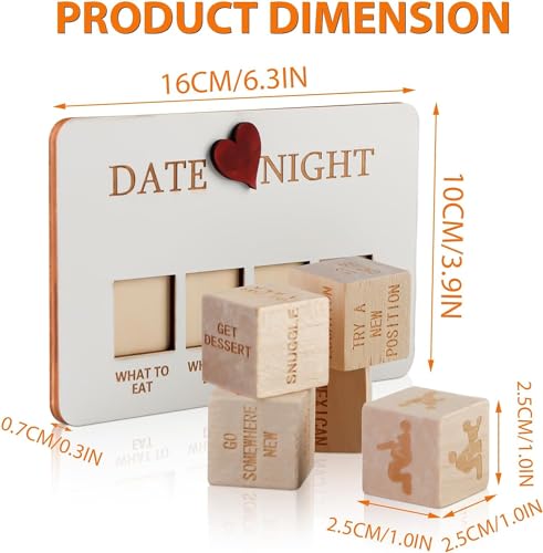 Romantic Date Night Dice for Him & Her