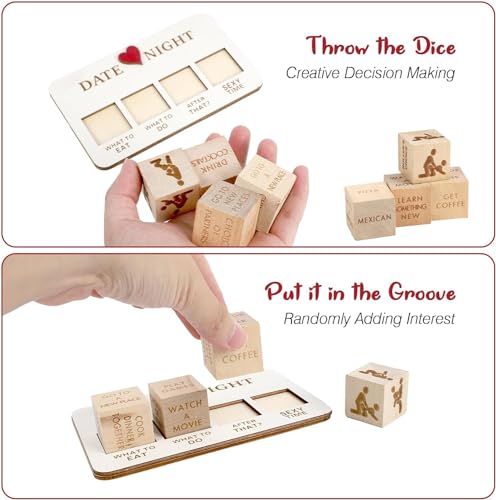 Romantic Date Night Dice for Him & Her