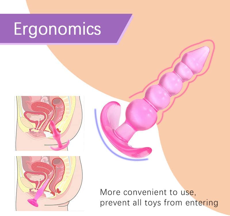 Butt Plug Toy Trainer Kit for Erotic Pleasure