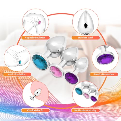 Erotic Butt Plug Set for Couples – B-GL074