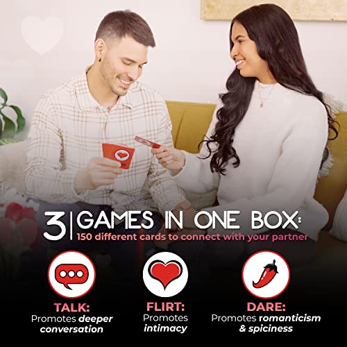 Spice up Romance: 3-in-1 Game for Couples