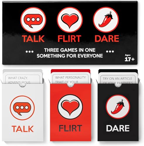 Spice up Romance: 3-in-1 Game for Couples