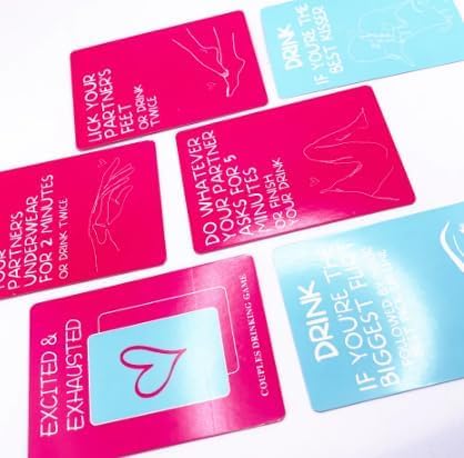 Excited & Exhausted Couples Drinking Game