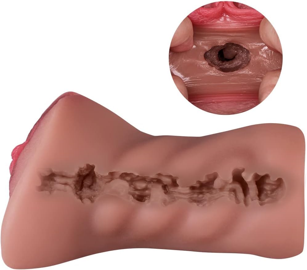 Realistic Male Masturbator with Textured Sleeve - A25H