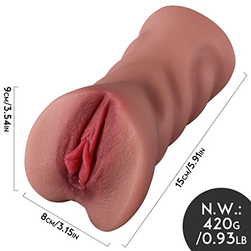 Realistic Male Masturbator with Textured Sleeve - A25H