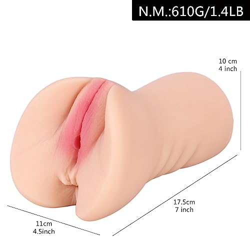 Double-Sided Pocket Pussycat - Hands-Free Masturbator