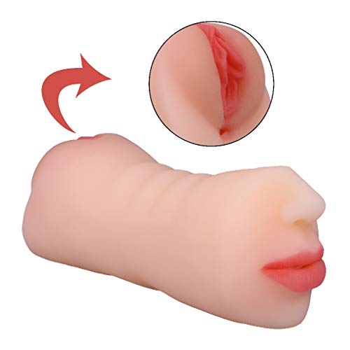 Male 3in1 Blowjob Machine with Silicone Pocket Puzzy