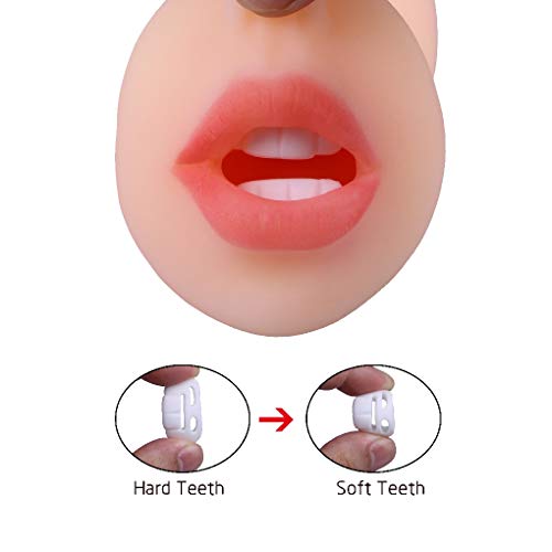 Male 3in1 Blowjob Machine with Silicone Pocket Puzzy