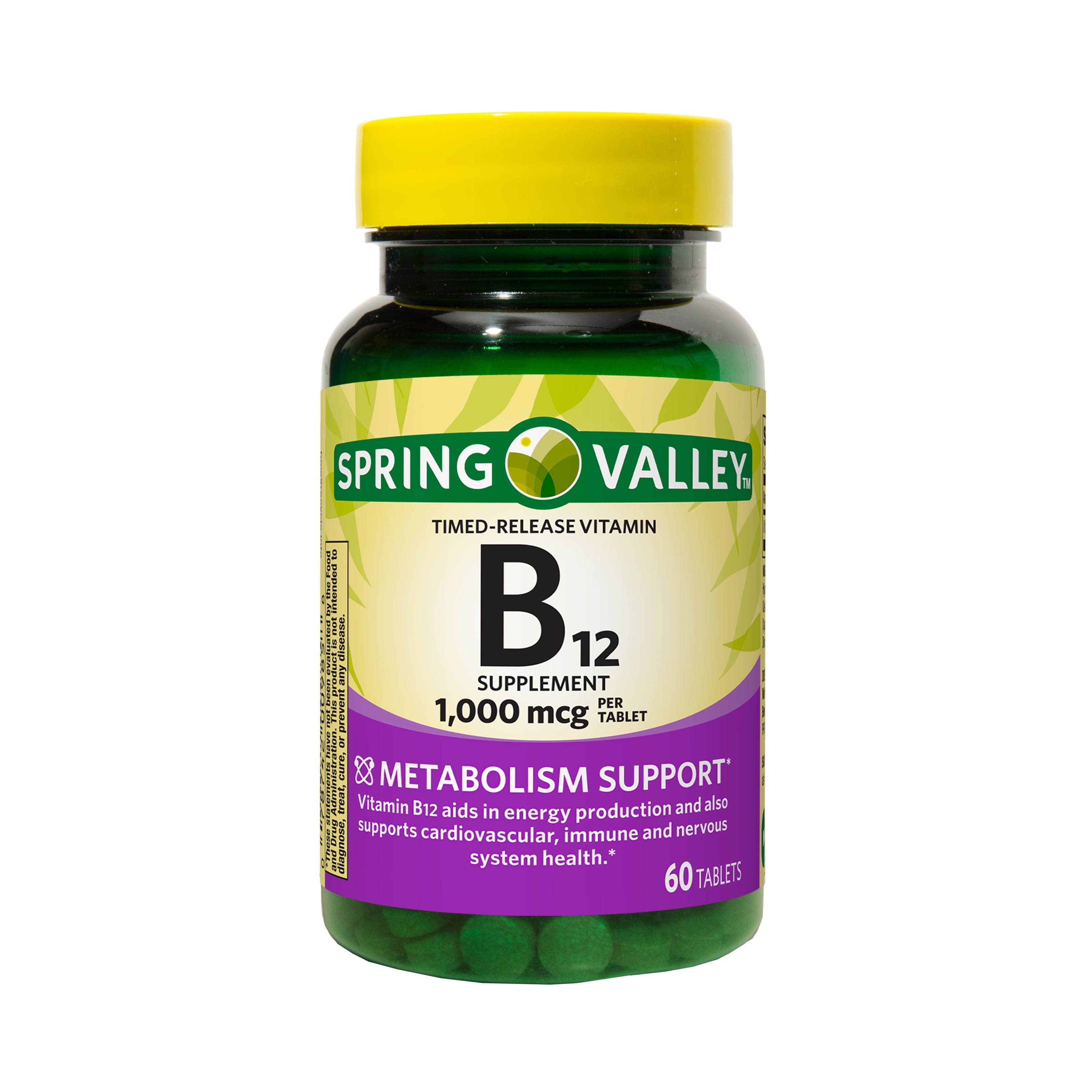 Timed-Release B12 Supplement - 60 Tablets