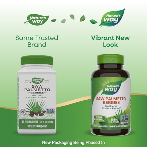 Saw Palmetto Berry Capsules - 180 ct