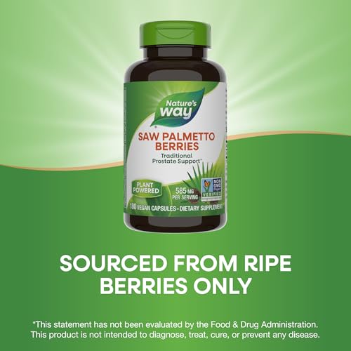 Saw Palmetto Berry Capsules - 180 ct
