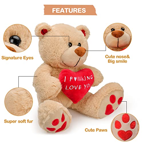 Romantic Naughty Teddy Bear: Perfect Valentine's Day Gift