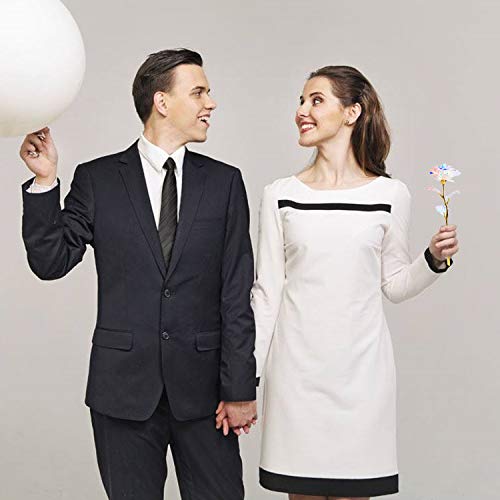 Galaxy Rose Crystal Flower - Unique Valentines Gift